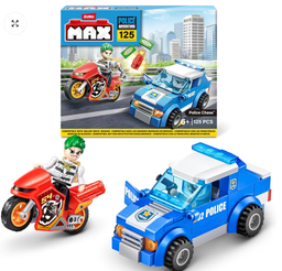[83164] Max Police Station Adventures Building Toy 125 Pieces