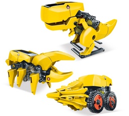 [pbm02] بيكاسو مجموعة العلوم الروبوتية الديناصورات التي تعمل بالطاقة الشمسية 3 في 1