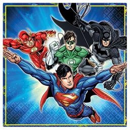 [SQUI3376] Justice League Lunch Napkins Set