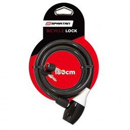 [SP-9027] سبارتان قفل كابل 180 سم فضي SP-9027