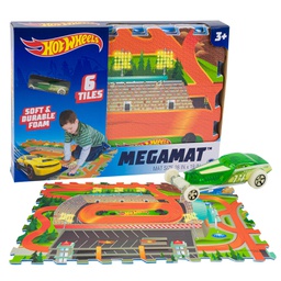[TCG30746] Hot Wheels 6-Piece Foam Megamat - 28 x 19 Inches