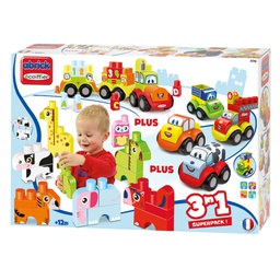 [7770] Superbrick Lace Maxi 3 in 1 Game Box